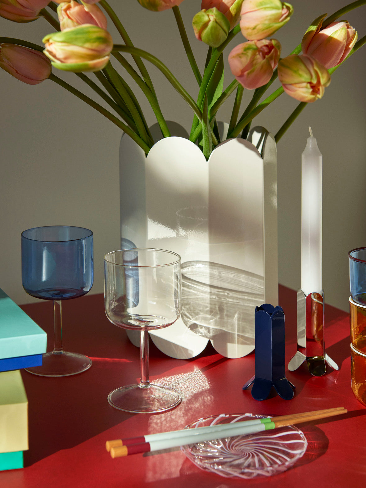 Copas Tint Wine Glass Set de 2 - transparentes