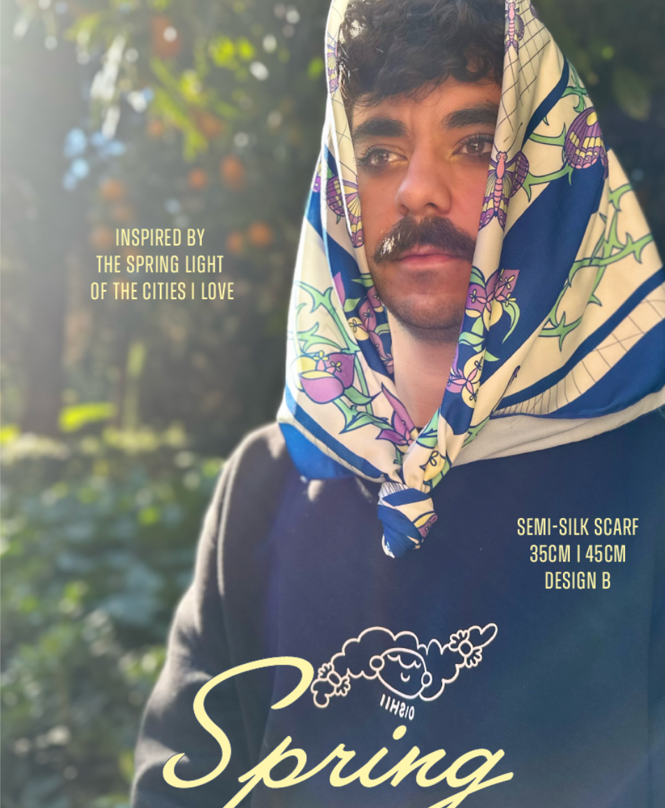 Pañuelo semi-seda - Oishii