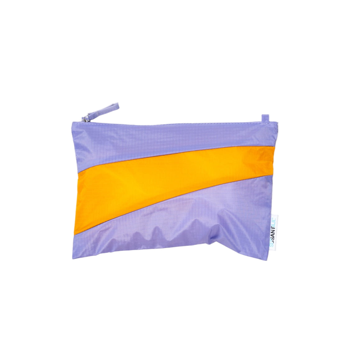 Bolso Pouch Mediano De Piel Con Cremallera Metálica: Organizador Con Tarjetero Para 3 Tarjetas, Perfecto Para Mano O Bolso