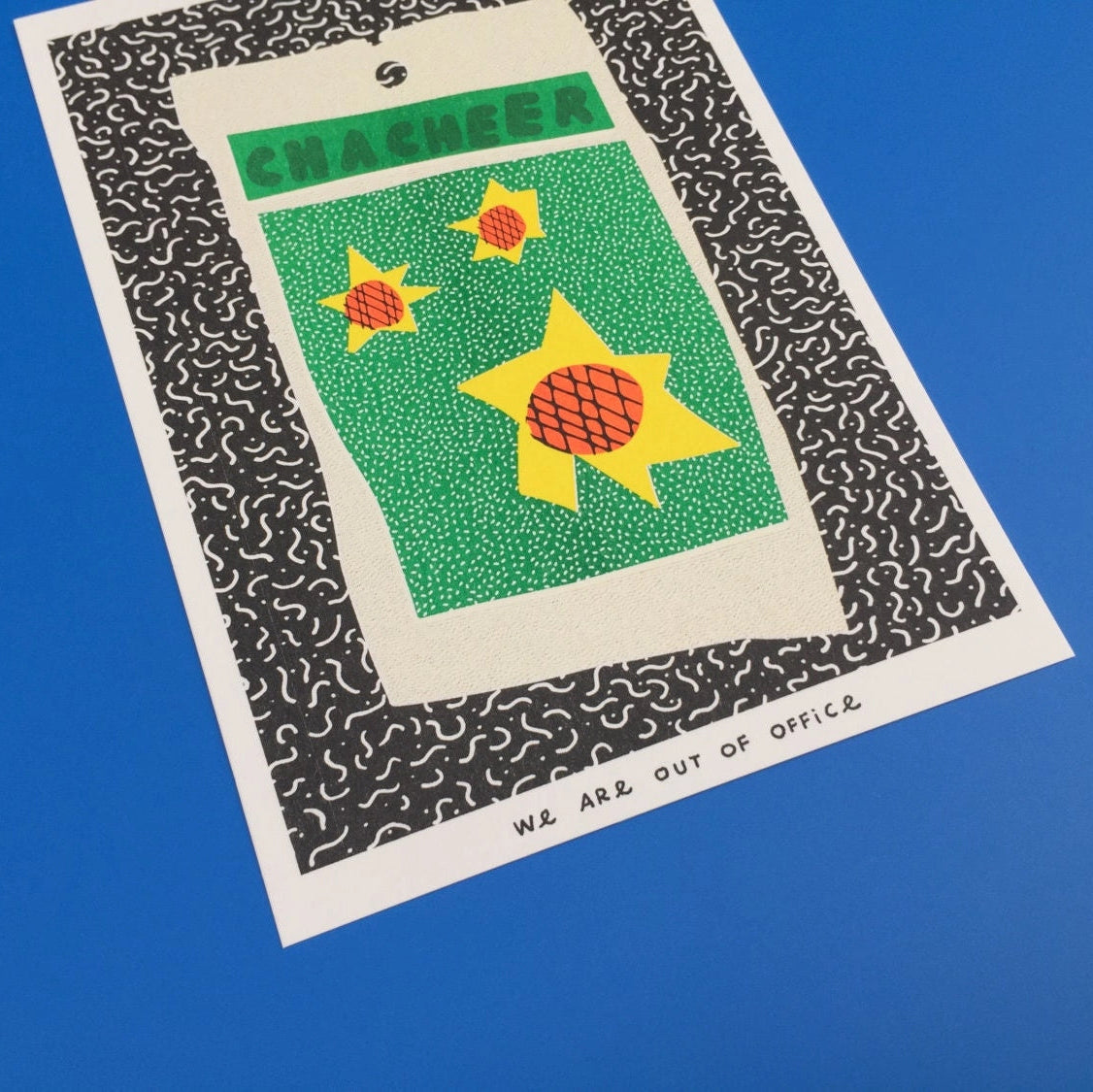 Print Riso We are out of office - A Colorful Bag Sunflower Seeds
