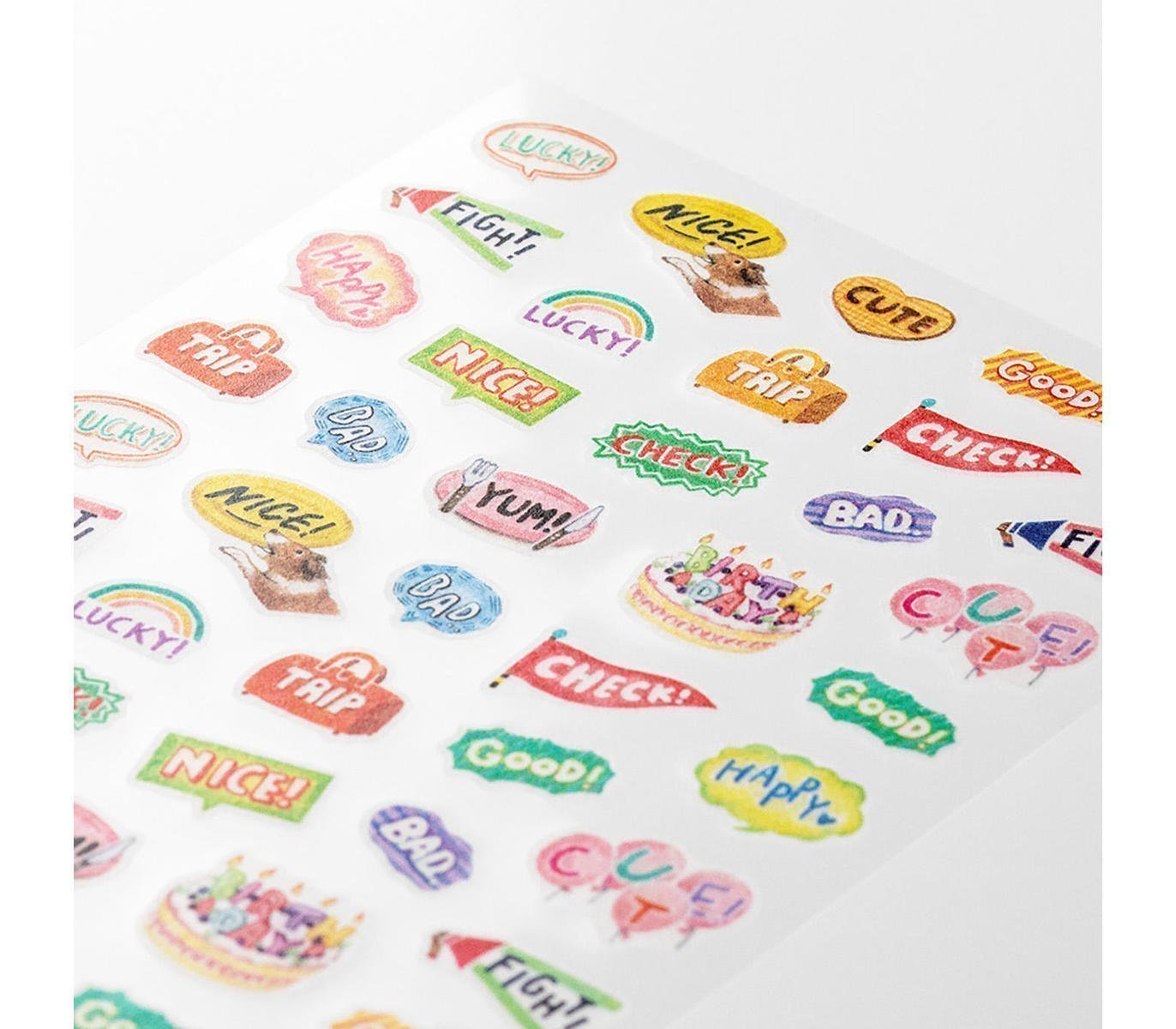 Stickers for diary Daily records Wards