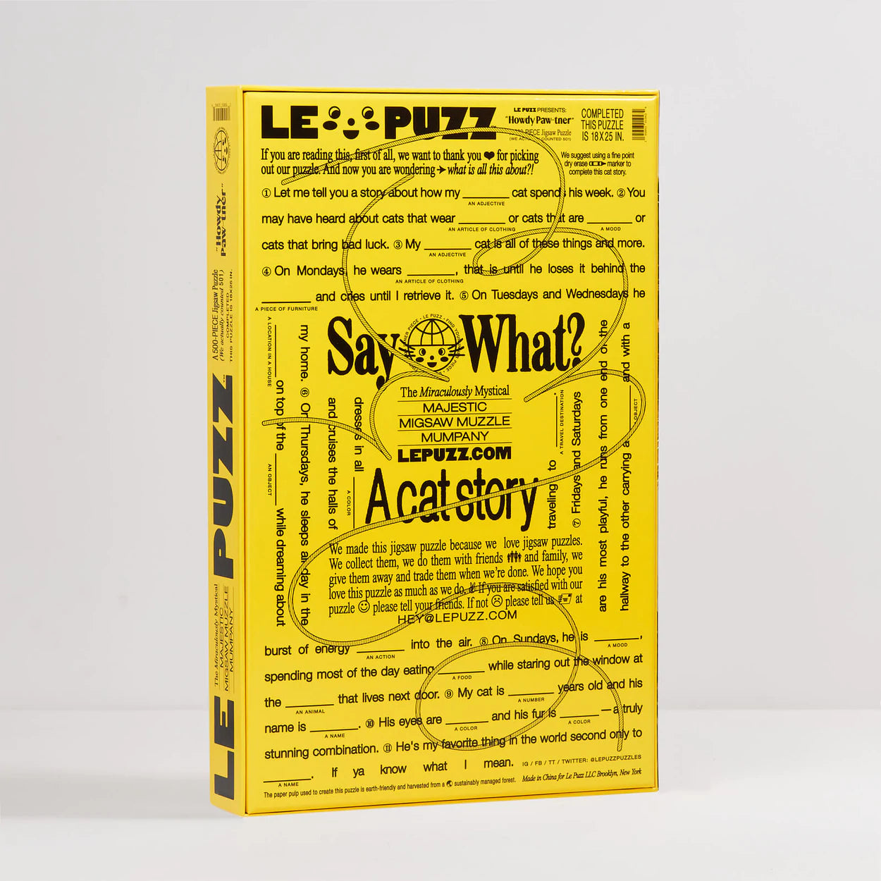 Puzzle Howdy Paw-tner - Le Puzz