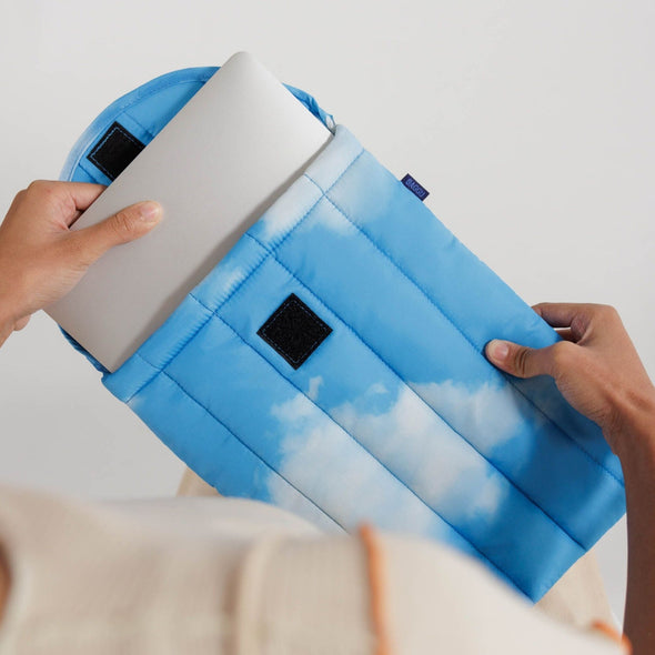 Puffy Funda de portátil 13"/14" BAGGU - Clouds