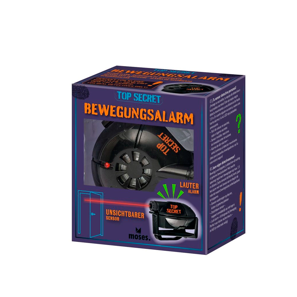 Detector de movimiento con alarma