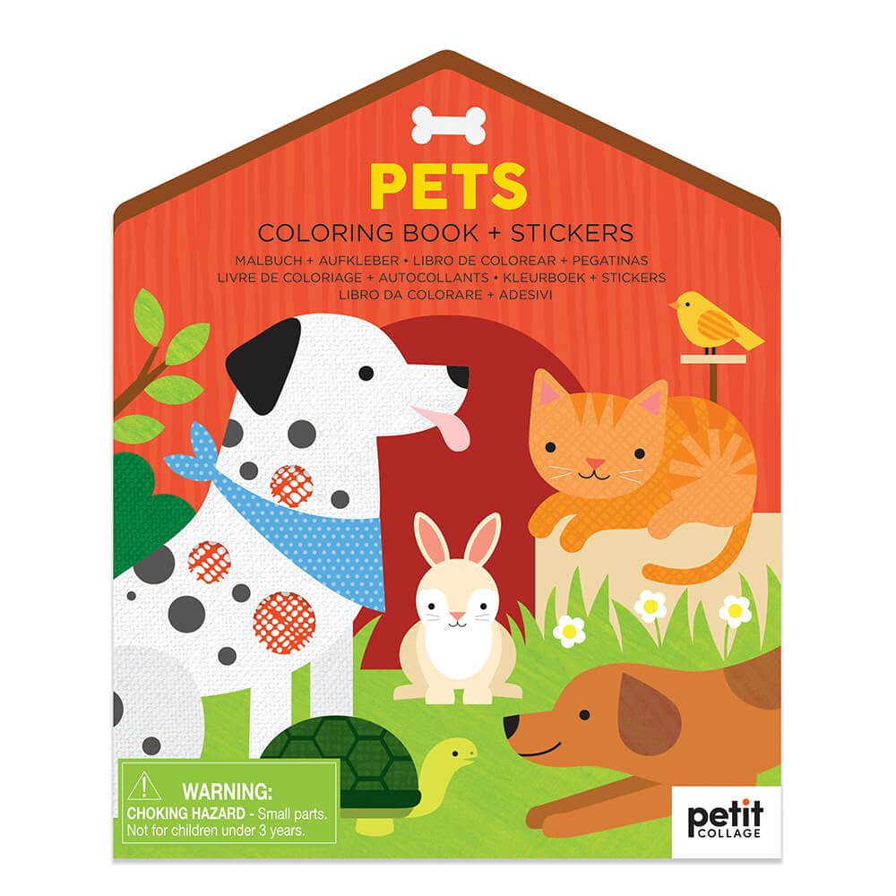 Libro para colorear Pets