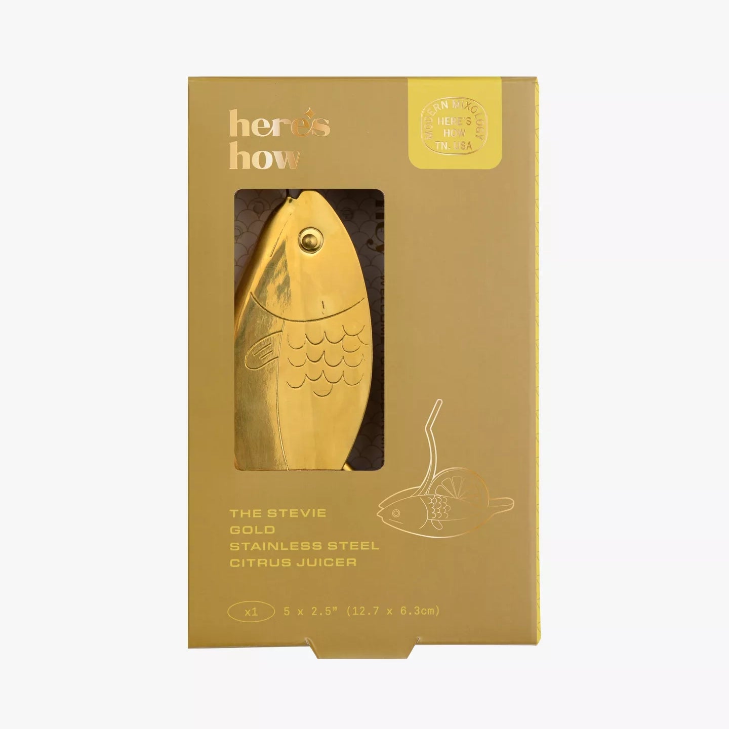 Exprimidor Stevie Fish - Gentlemen's Hardware