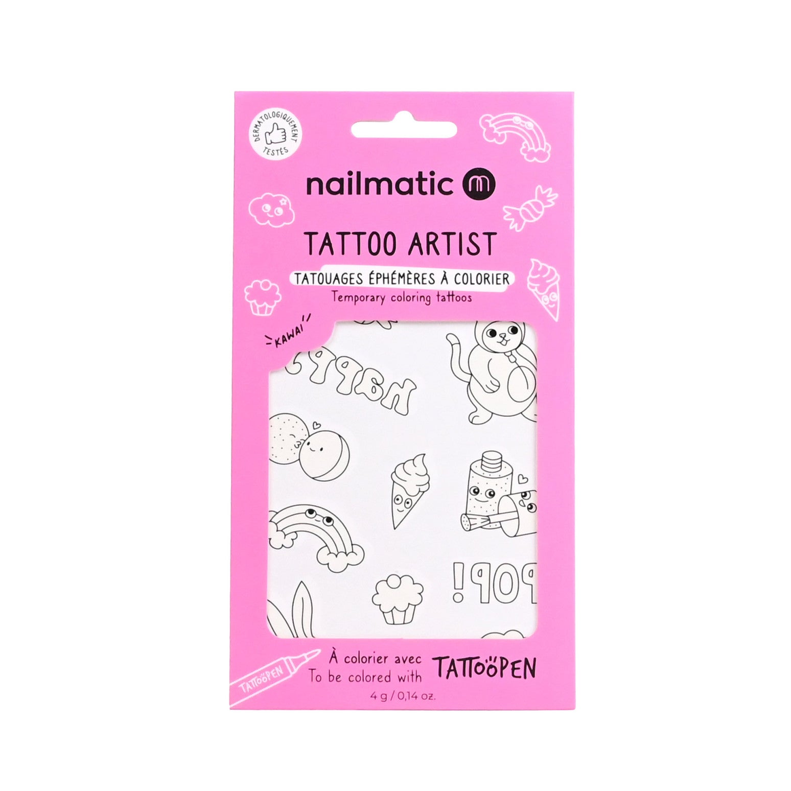 12 Tattoos to color - Nailmatic