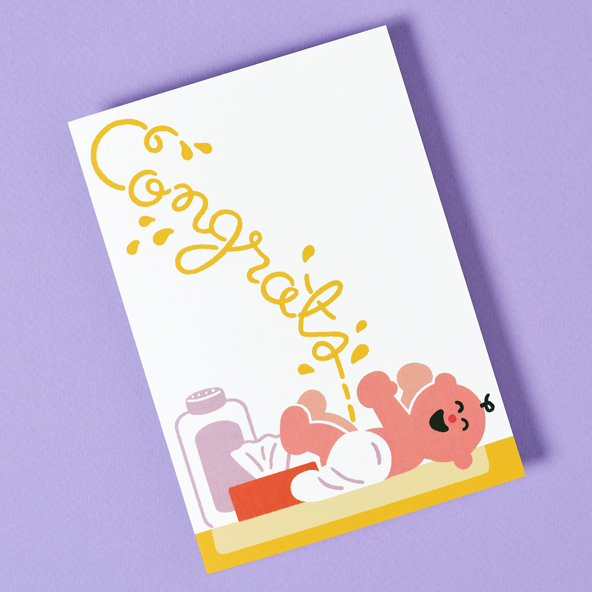 Tarjeta Baby Congrats!