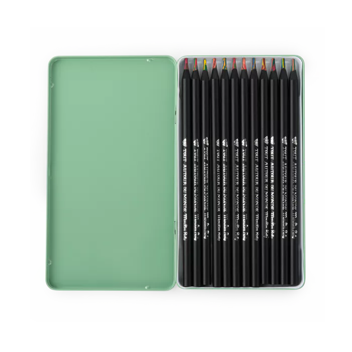 12 Multicolored Pencils - Moulin Roty