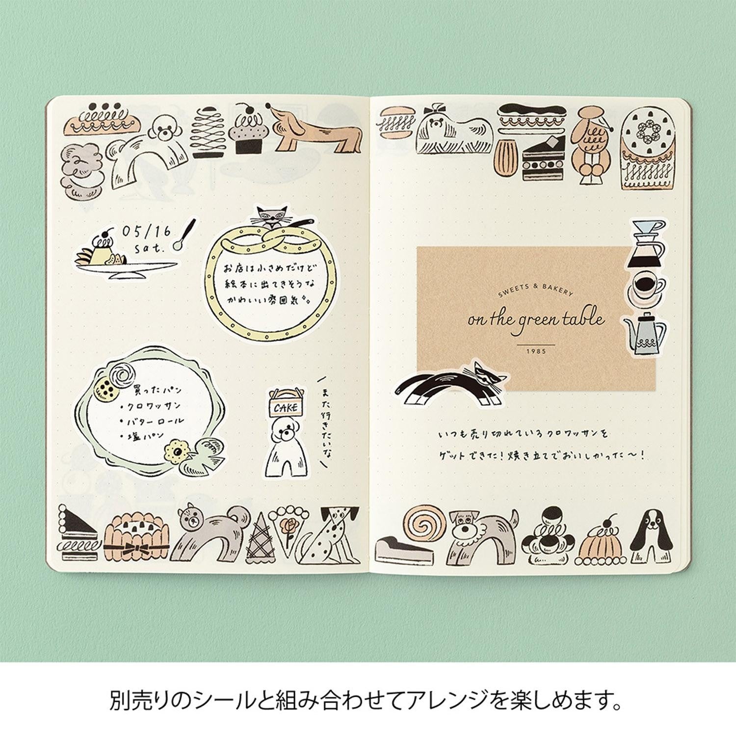 Cuaderno B6 Sweets & Animals