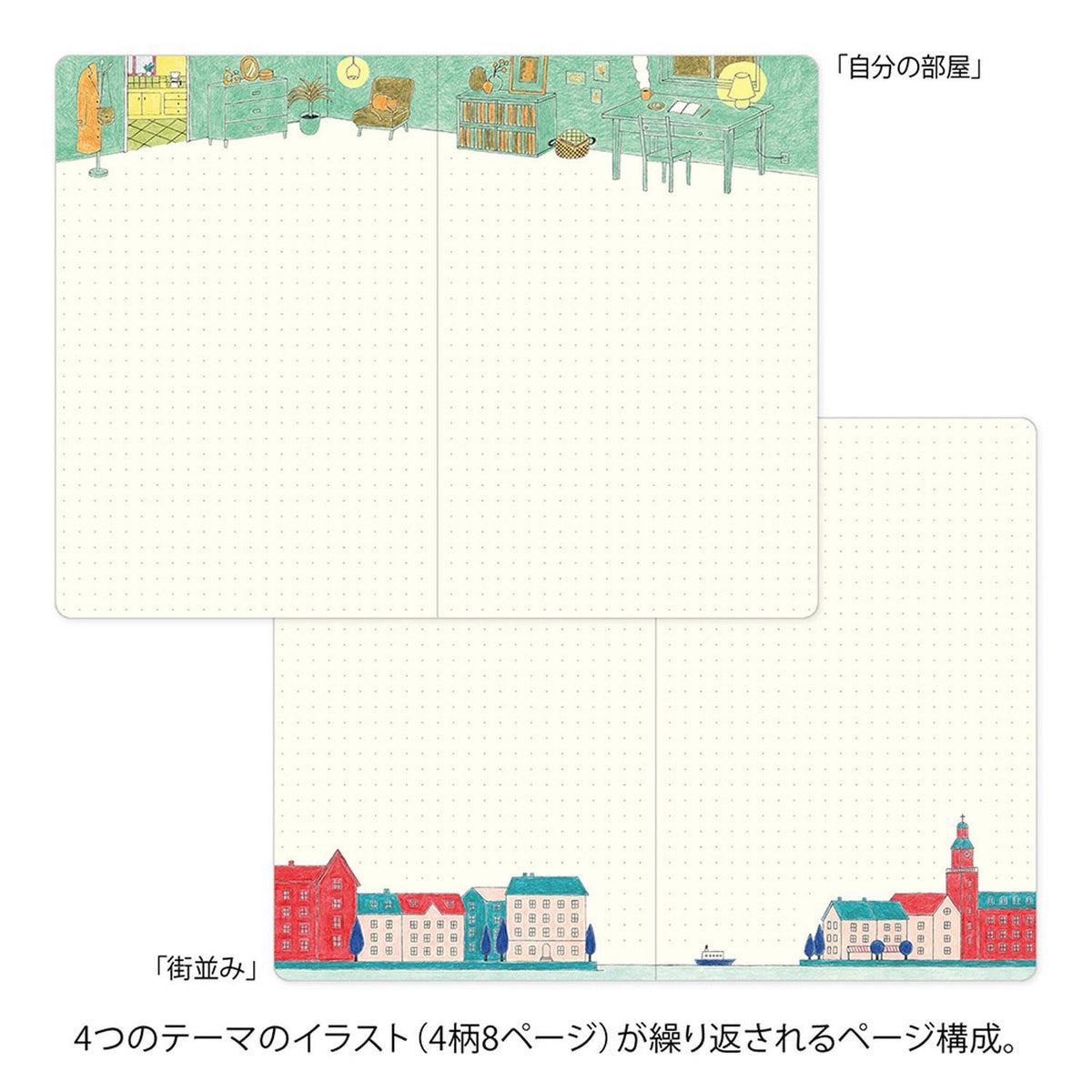 Cuaderno Yuru Log B6 Daily Life