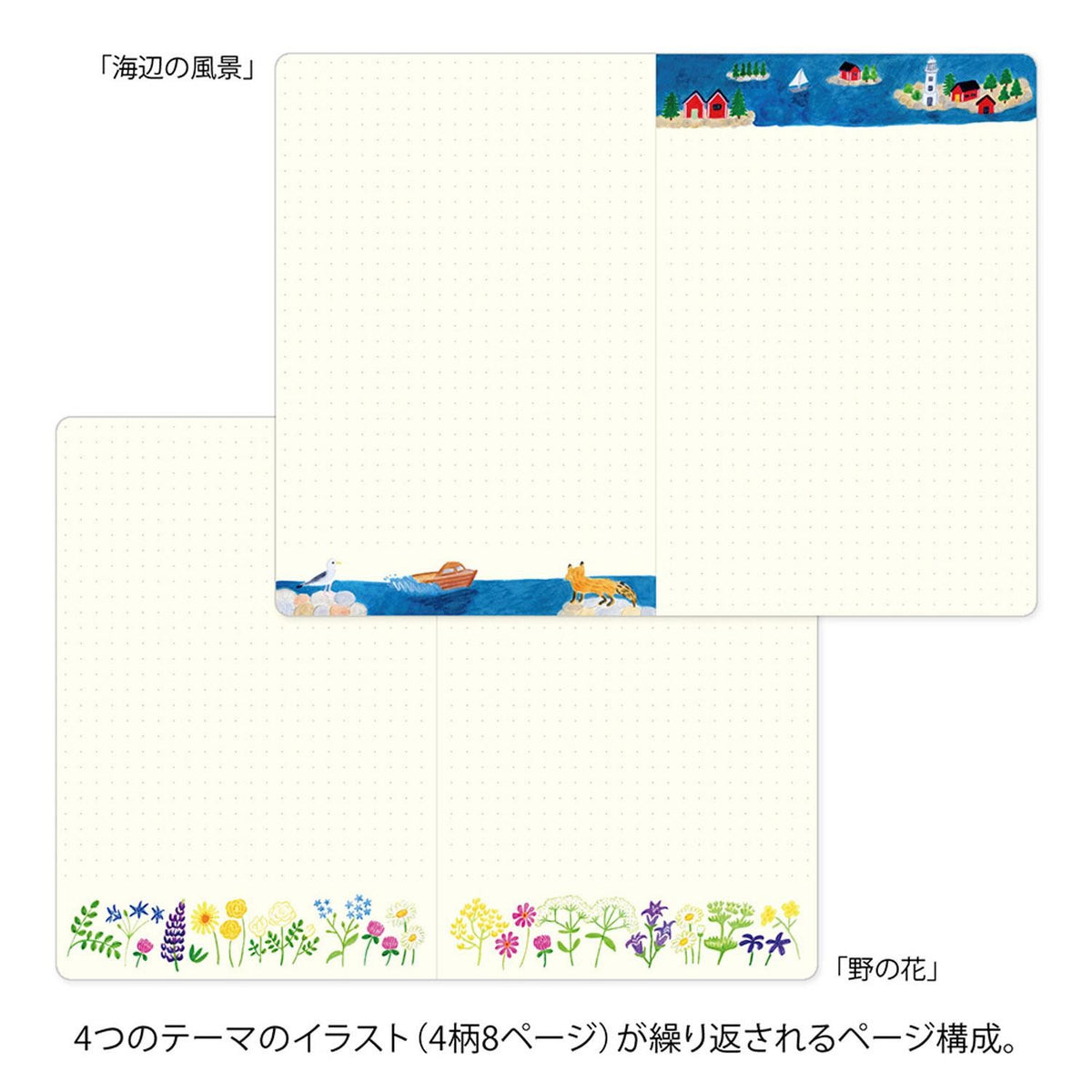 Cuaderno Yuru Log B6 Scandinavia
