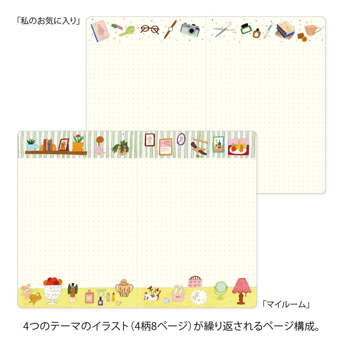 Cuaderno Yuru Log B6 My Life