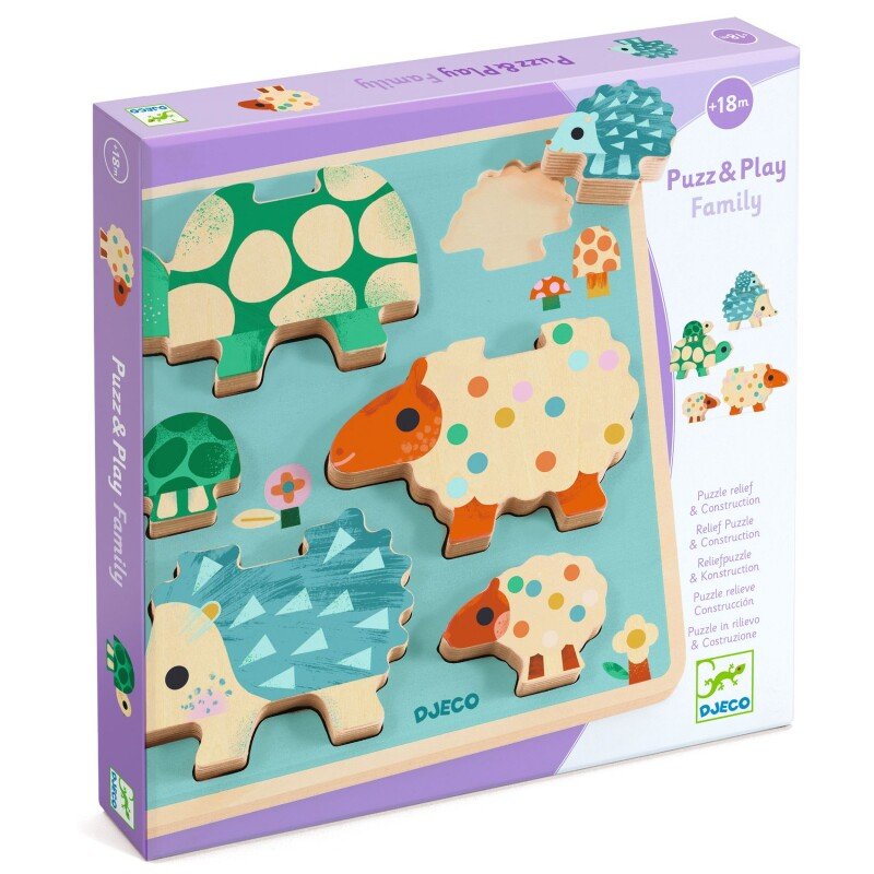 Encajable Puzz & Play Family