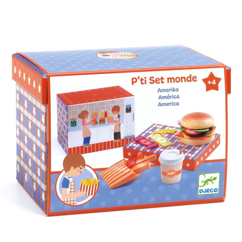 Juego de imitación Hamburguesería
