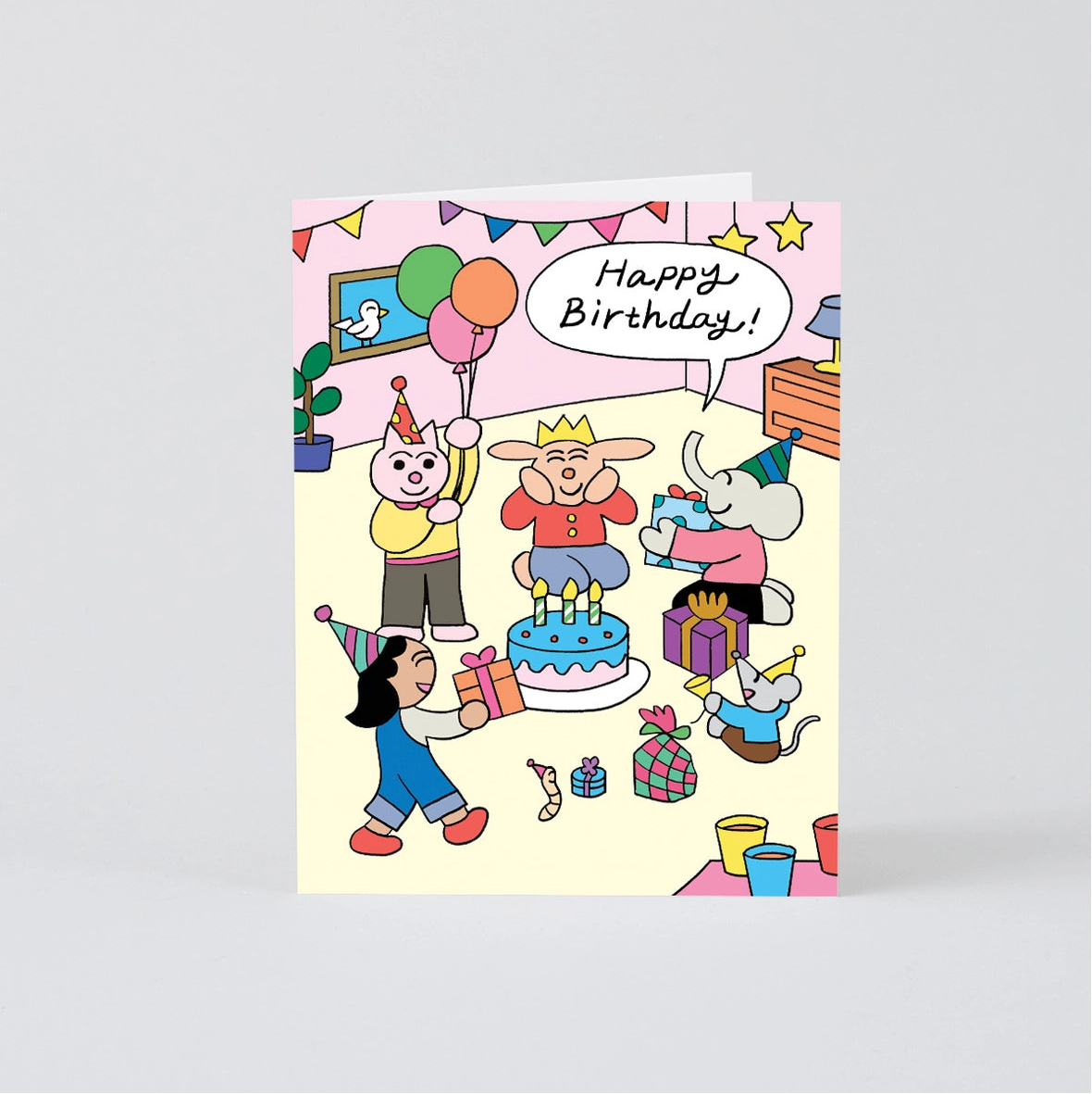 Happy Birthday Friends Card