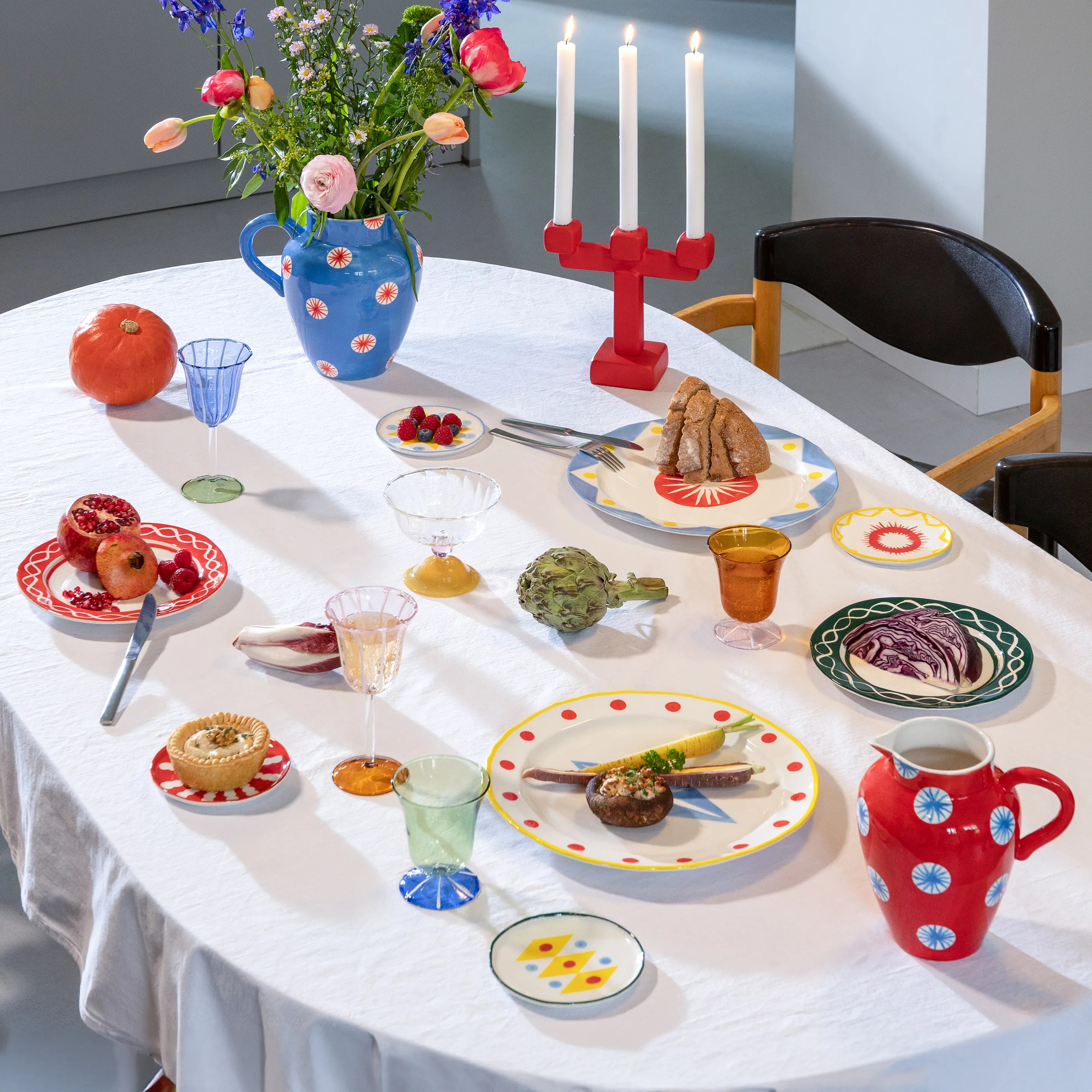 Platos Festivo pequeños set de 4 - &Klevering
