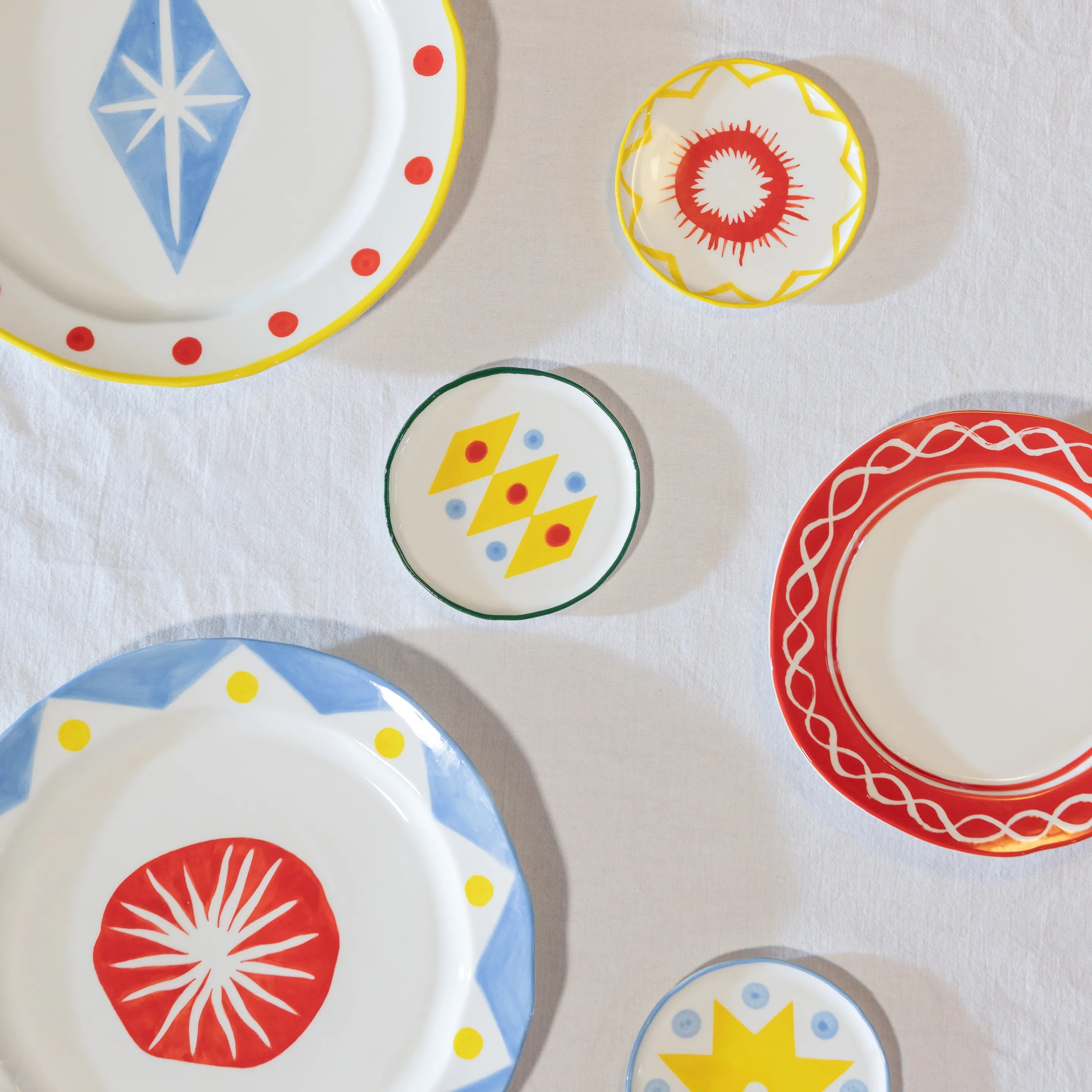 Platos Festivo pequeños set de 4 - &Klevering