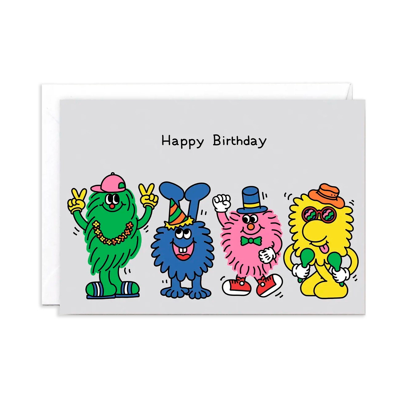 Tarjeta Happy Birthday Gang