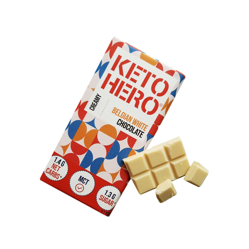 Chocolate blanco Belga - KETO-HERO