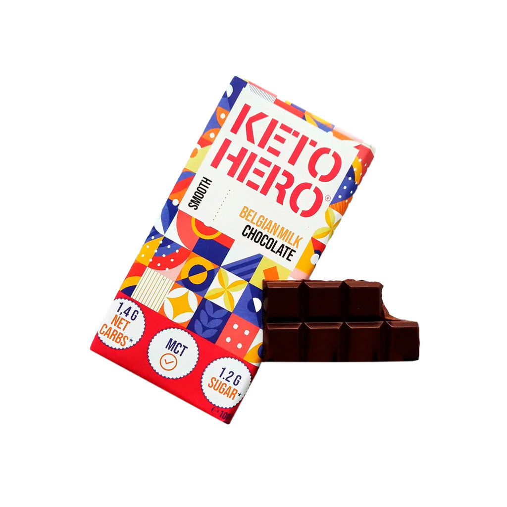 Chocolate con leche Belga - KETO-HERO