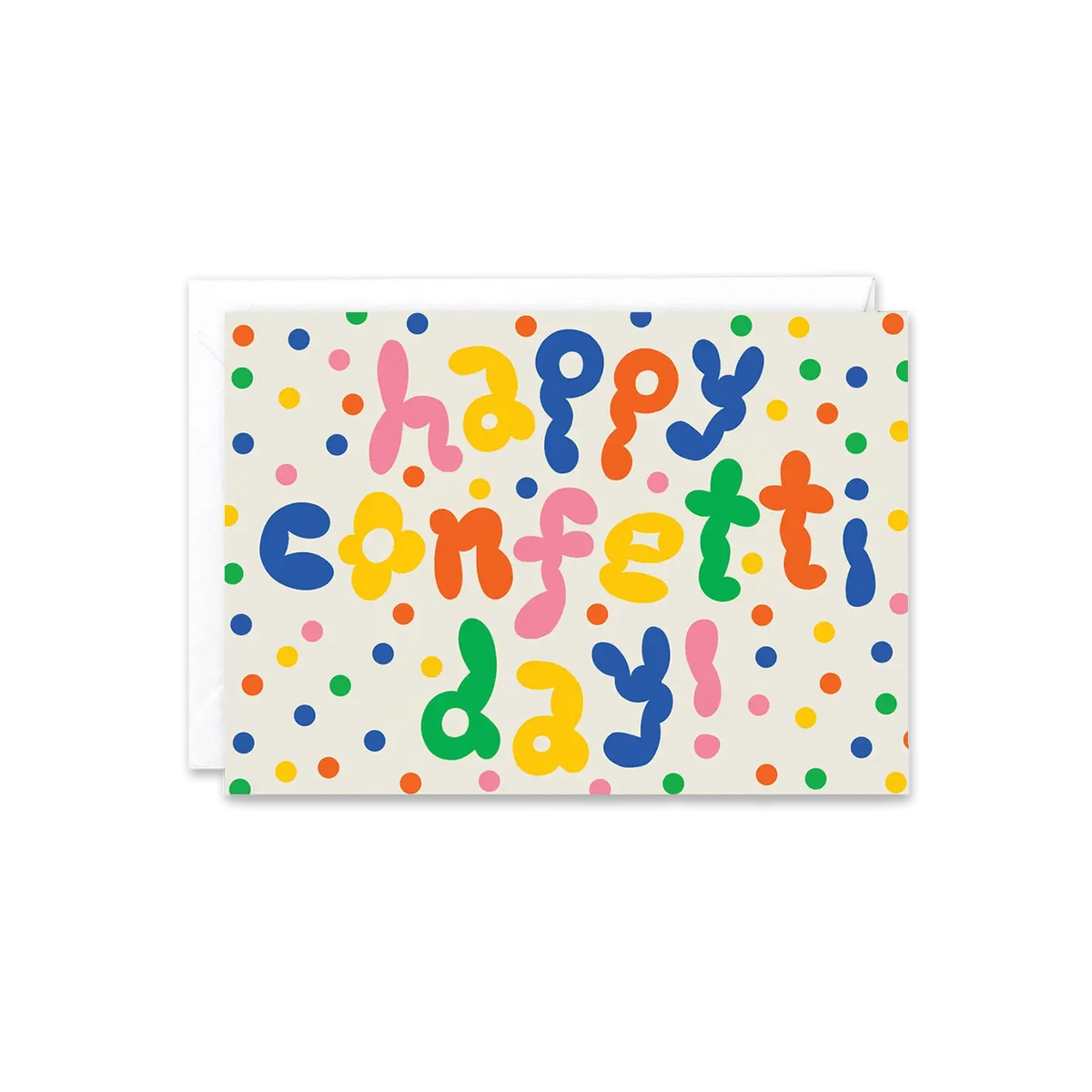 Tarjeta Happy Confetti Day!
