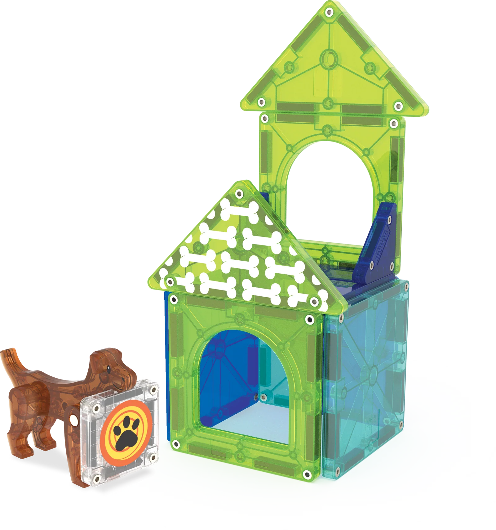 Magna-Tiles Dog House