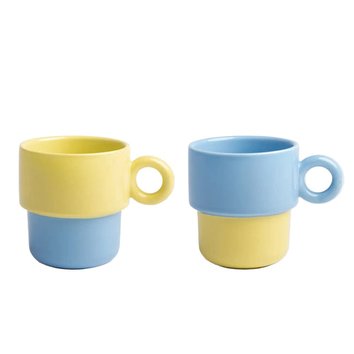 Tazas chiquito L set de 2 azul