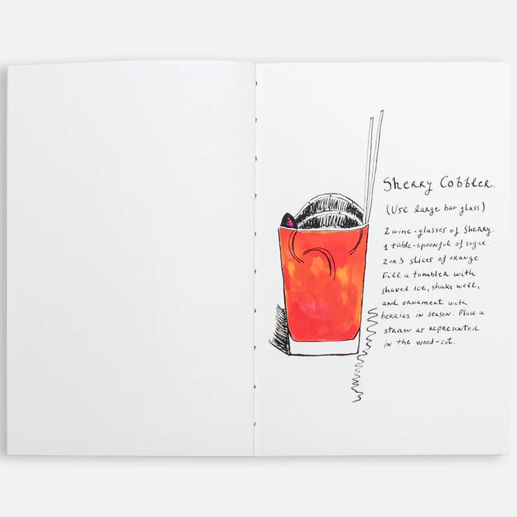 Bookaneer How to Mix Drinks Notebook