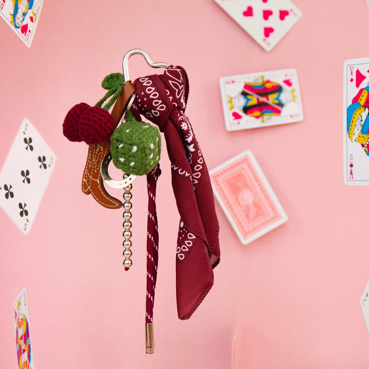 Kit crochet para principiantes - Charms Cherry Cowboy