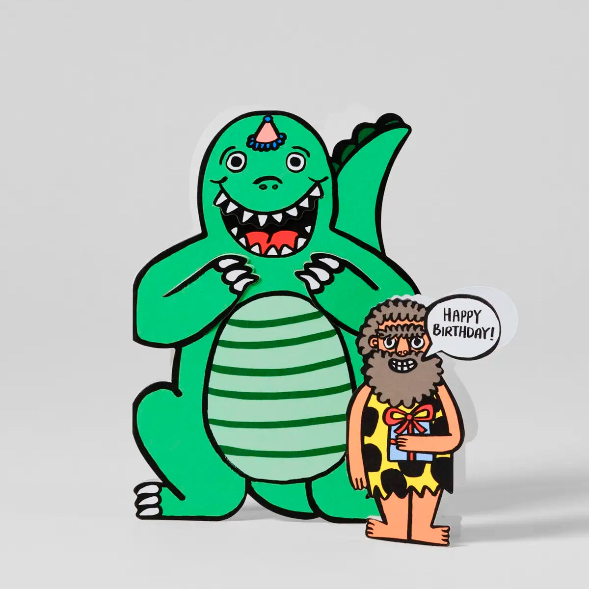 Tarjeta Dinosaur with mini card