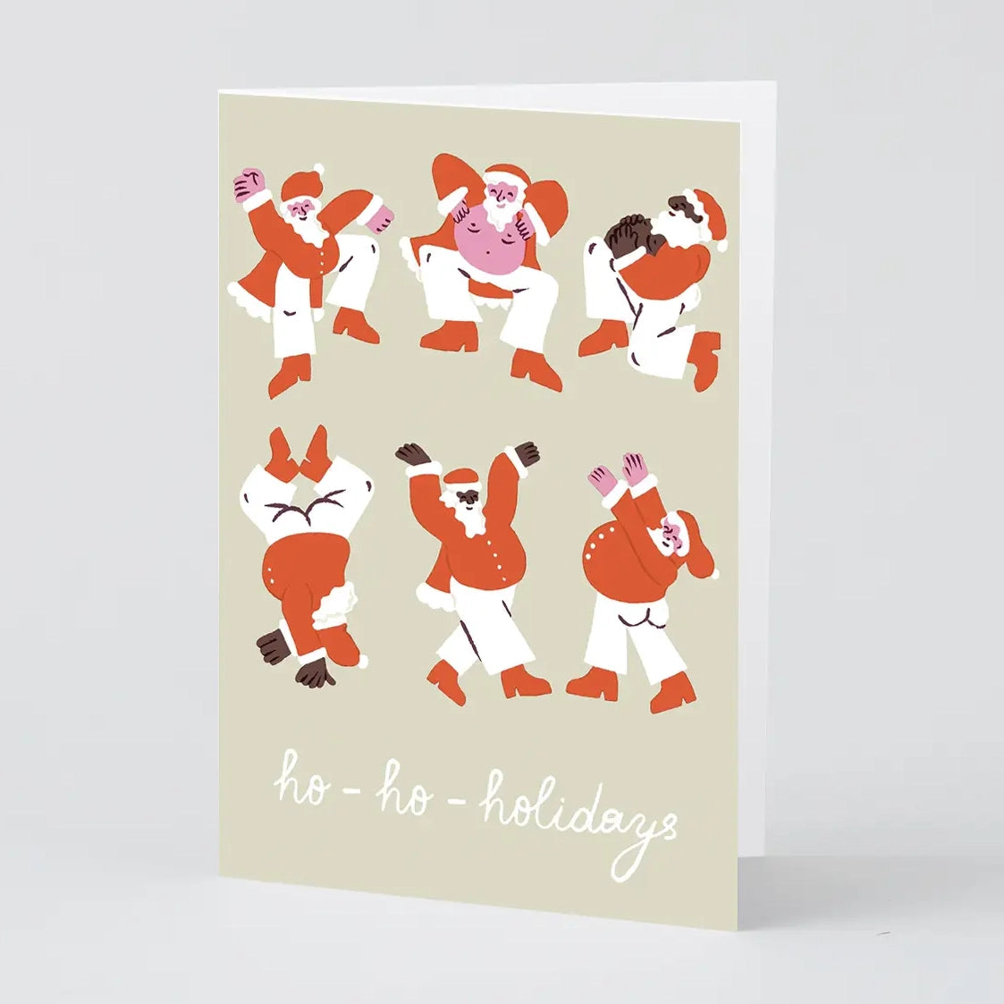 Tarjeta Ho-Ho-Holidays