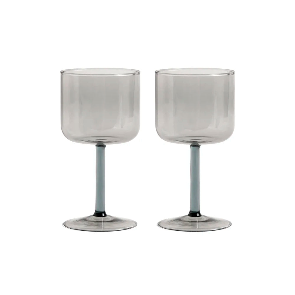 Copas Tint Wine Glass Set de 2 - gris