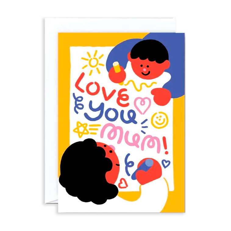Tarjeta Love You Mum!