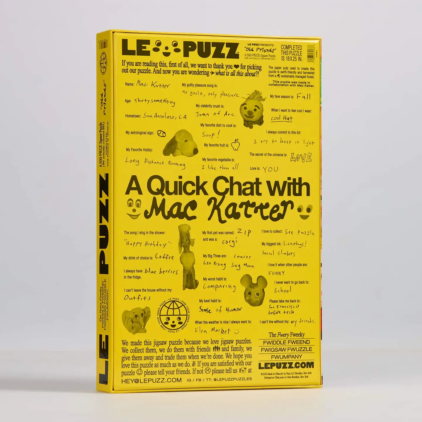 Puzzle Old Friends - Le Puzz