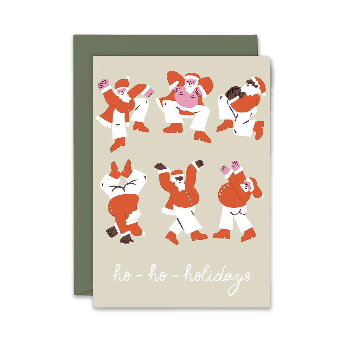 Tarjeta Ho-Ho-Holidays