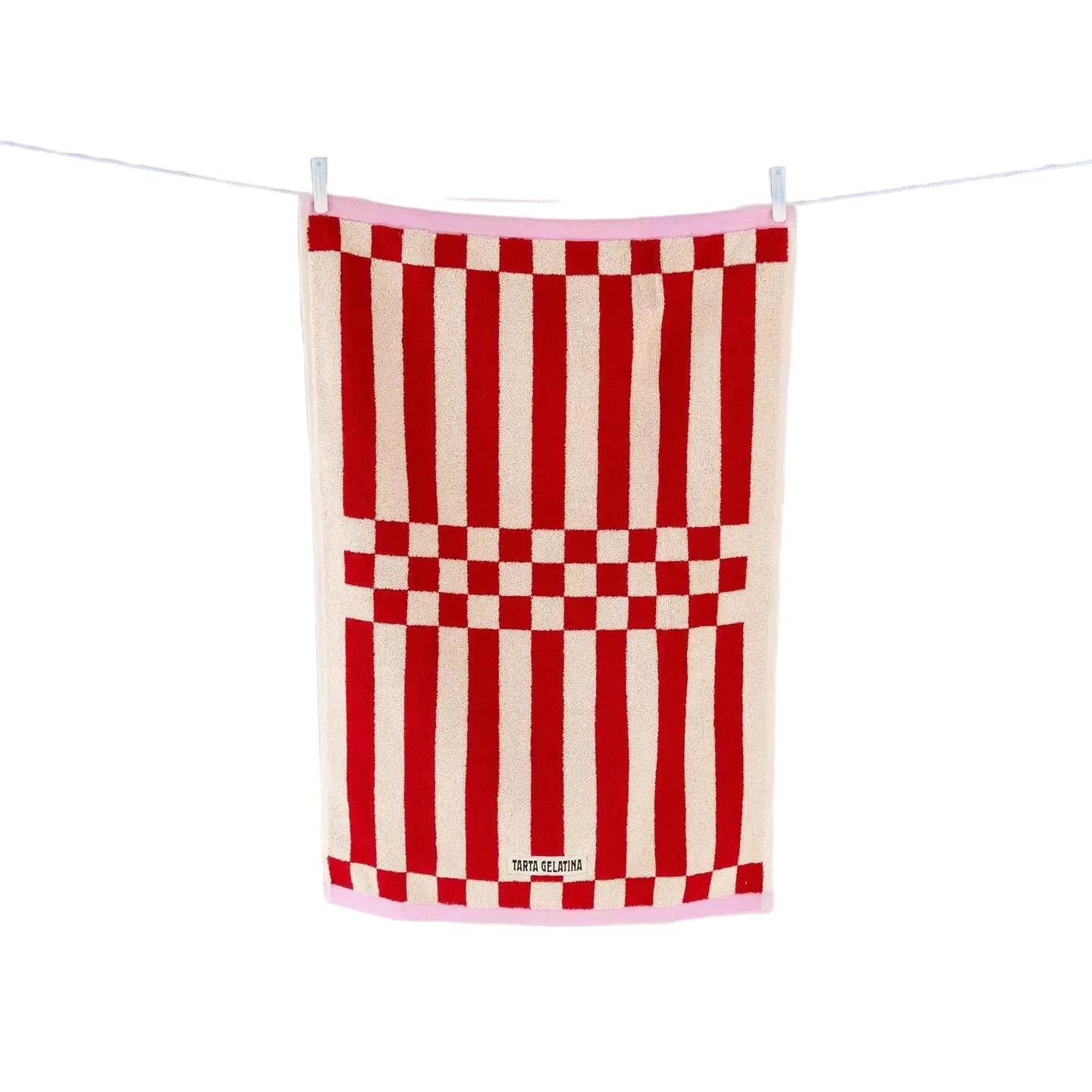 Toalla Brisa Rojo - Tarta Gelatina