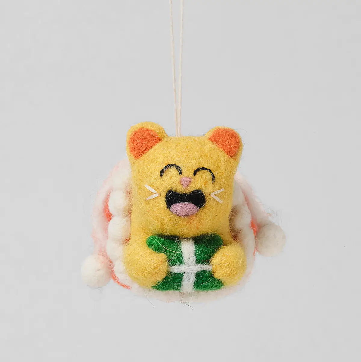 Adorno gato Misty en saco