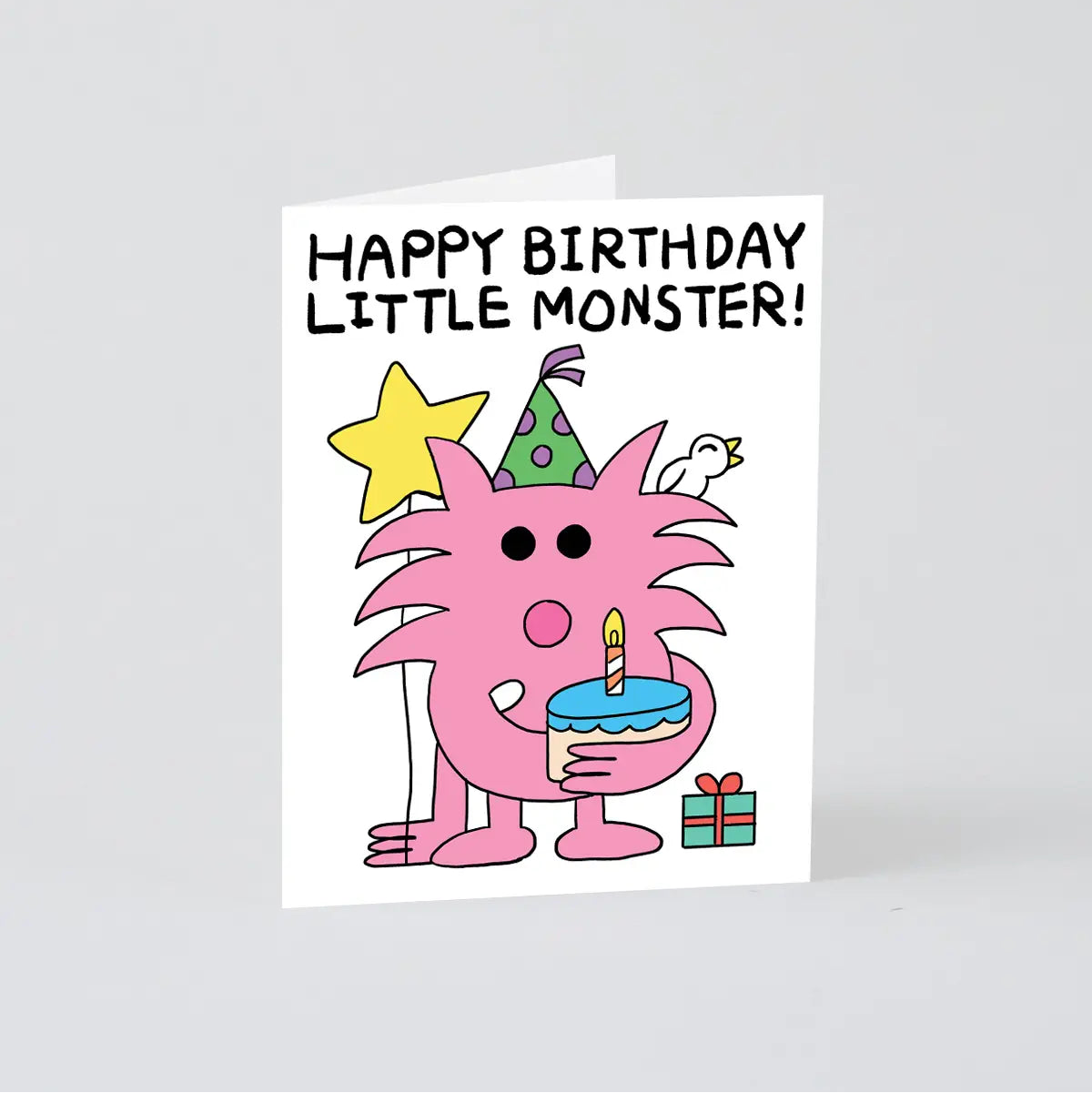 Tarjeta Happy Birthday Little Monster