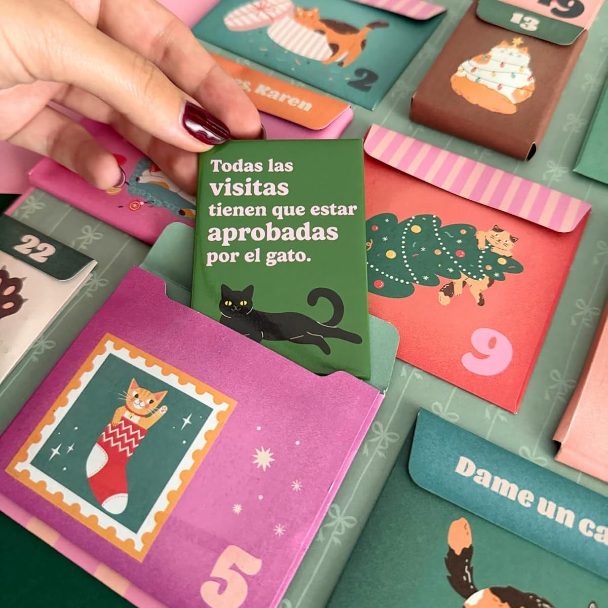 Feliz Gatidad: Calendario de adviento gatuno