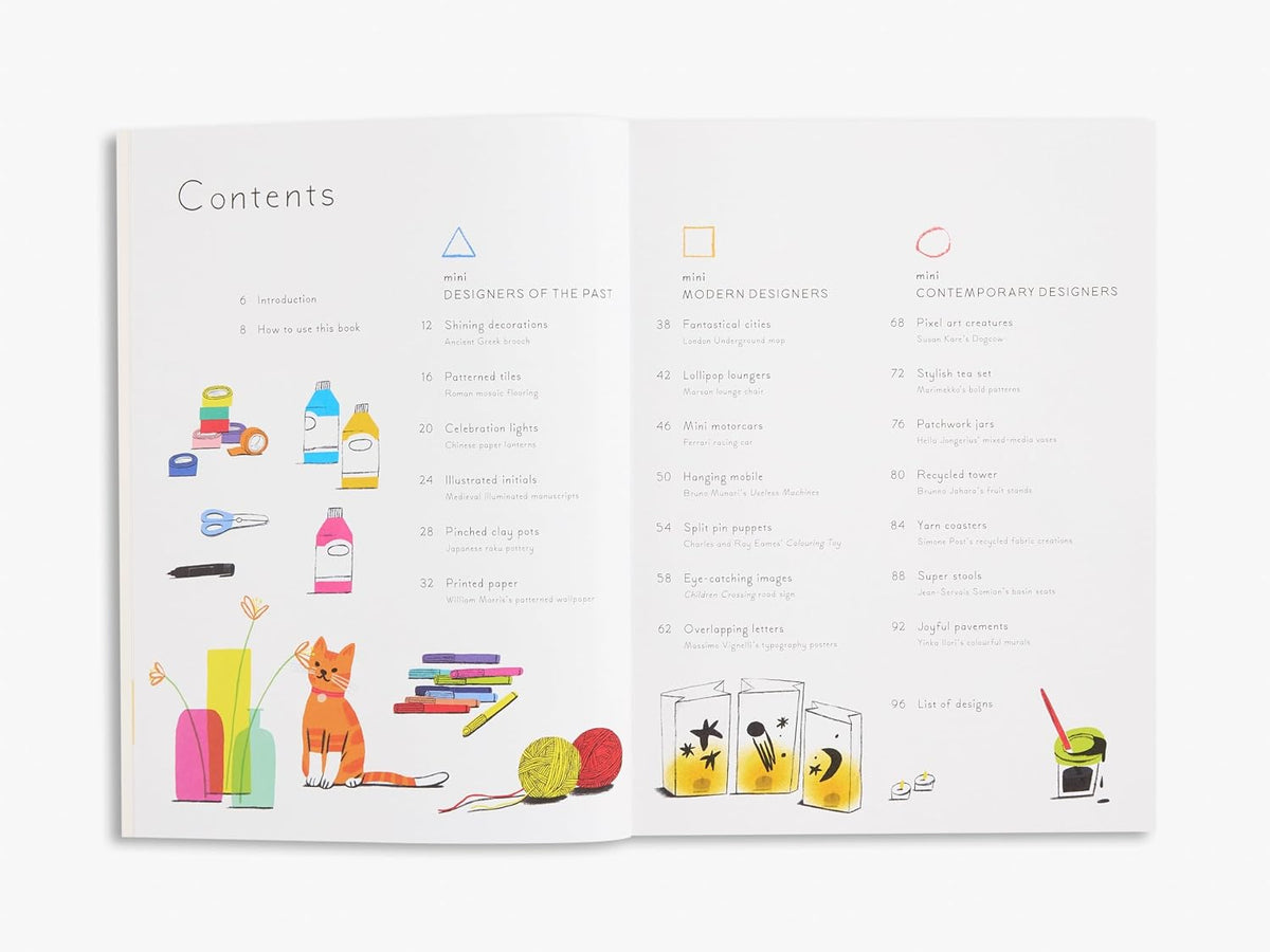 Mini Designers: 20 Projects Inspired by the Great Designers