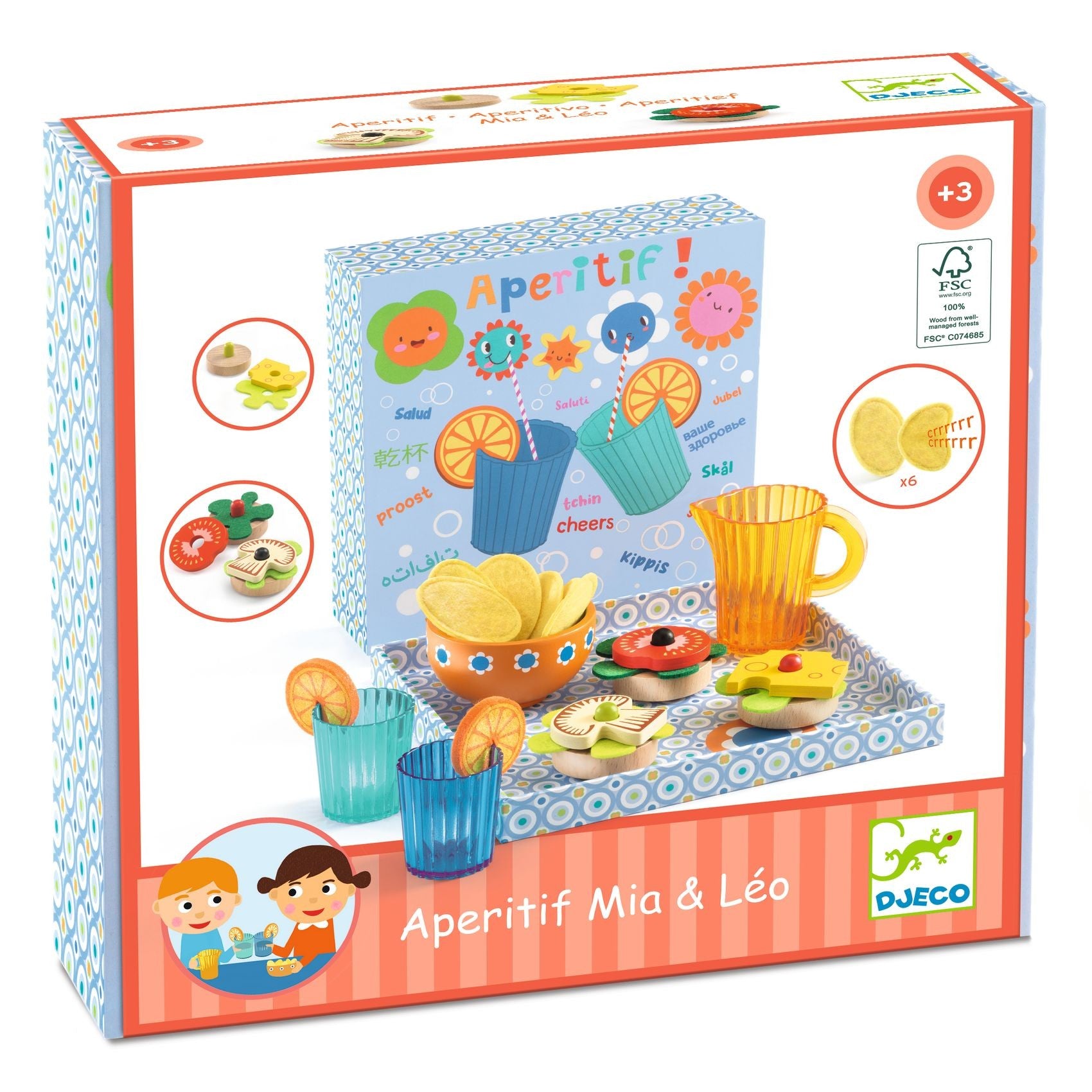 Juego de imitación Aperitivo Mia & Léo