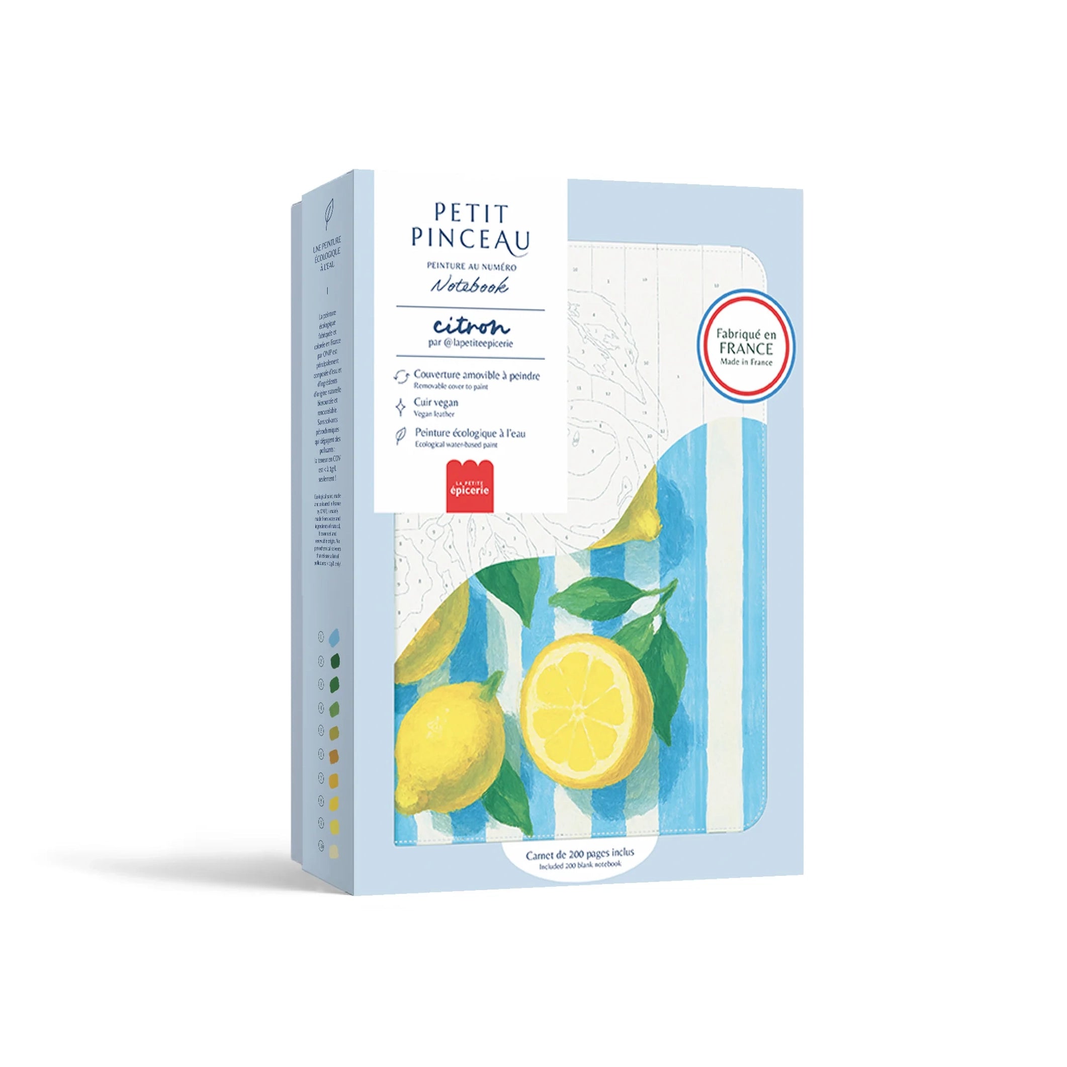 Cuaderno para pintar por números - La petite épicerie