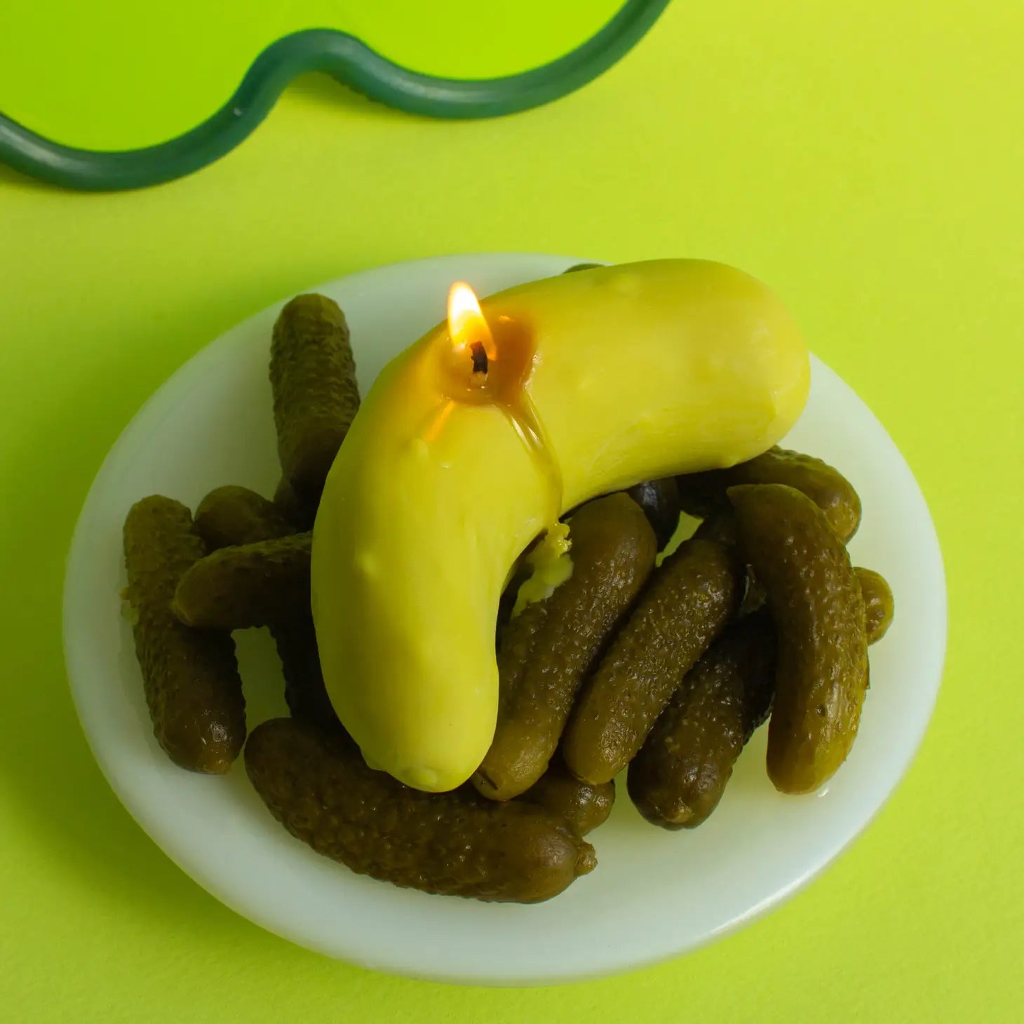 Pickle Candle