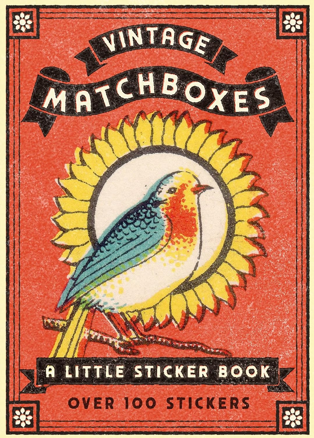 Libro de pegatinas Vintage Matchboxes