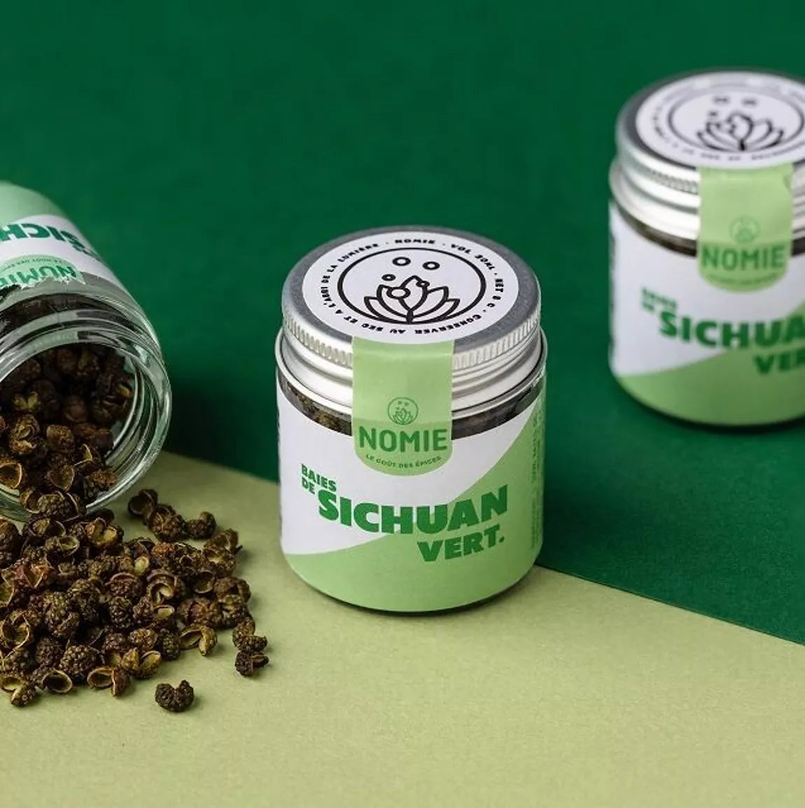 Pimienta de Sichuan verde