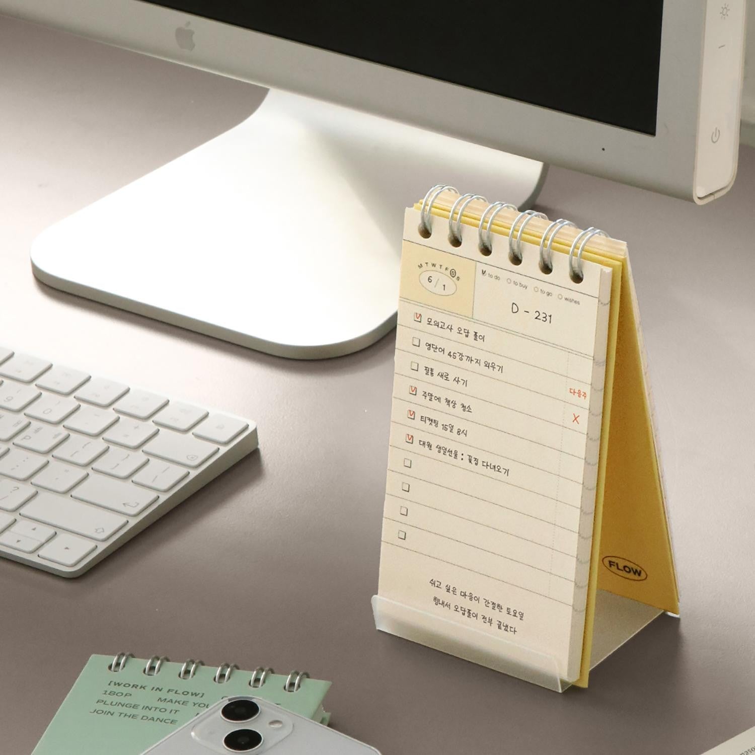 Cuaderno Flow Checklist