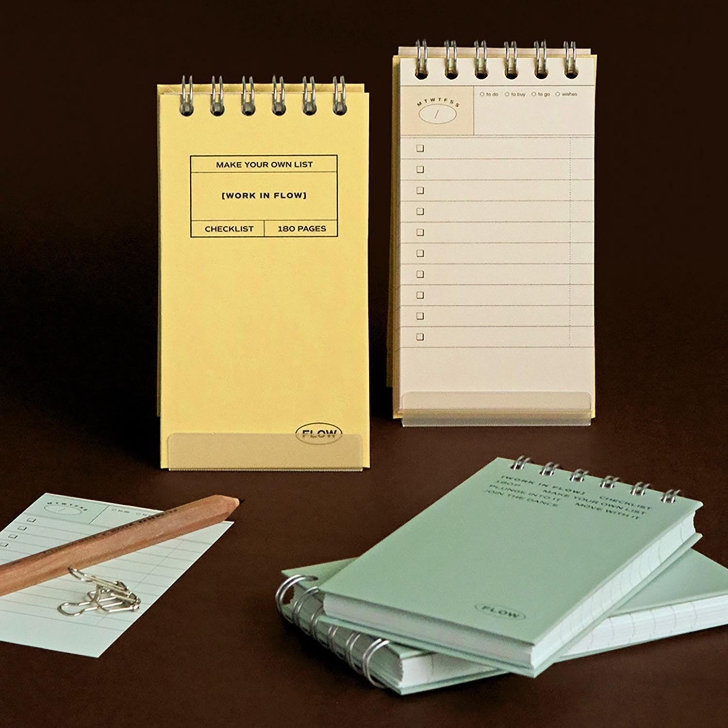 Cuaderno Flow Checklist