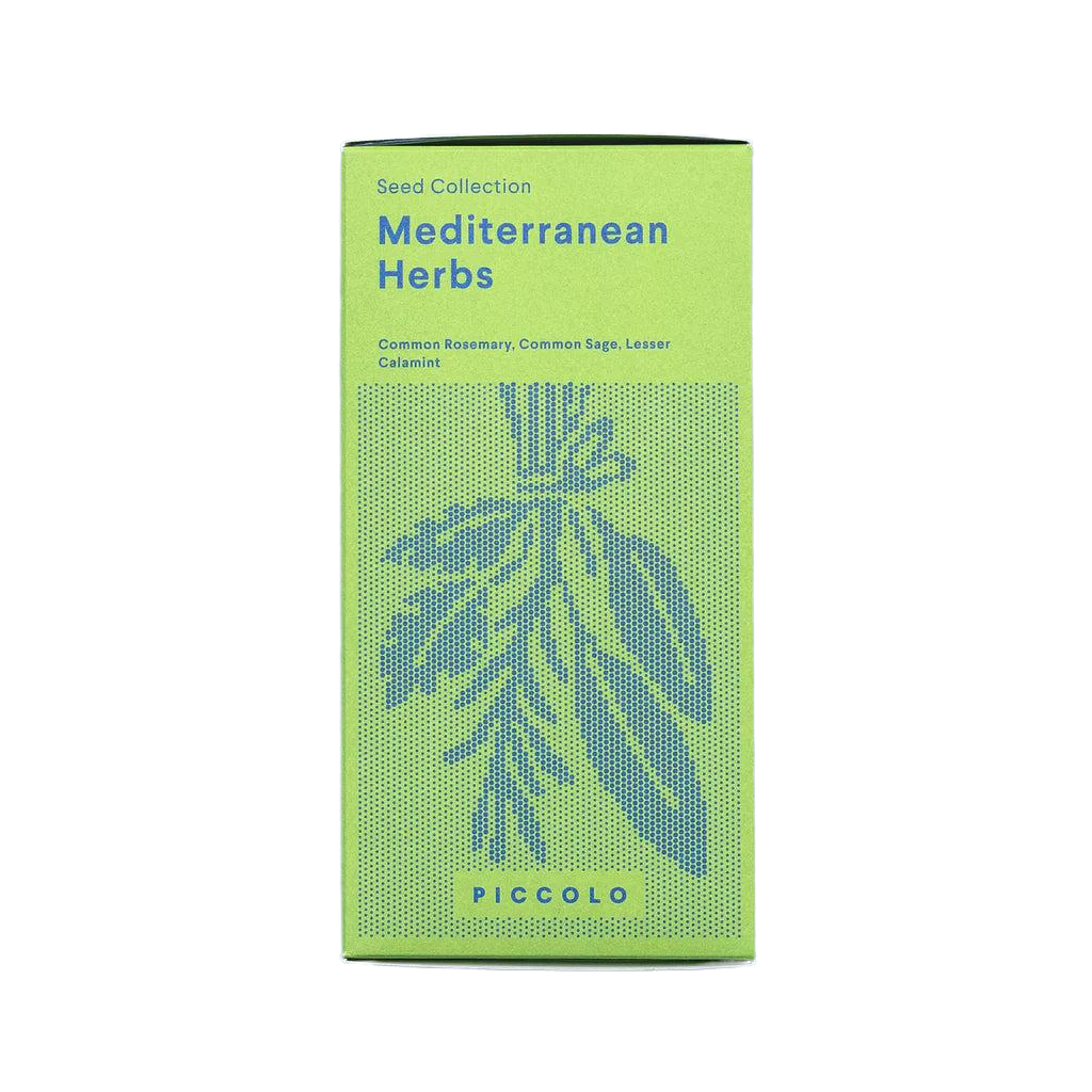 Graines de collection d'herbes méditerranéennes