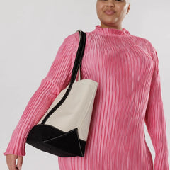 Bolso Tote Lona gruesa M - Negro